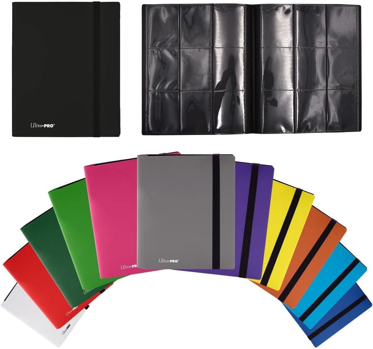 9-Vaks Kaart Album Binder met Veiligheidssluiting - Archiefveilig