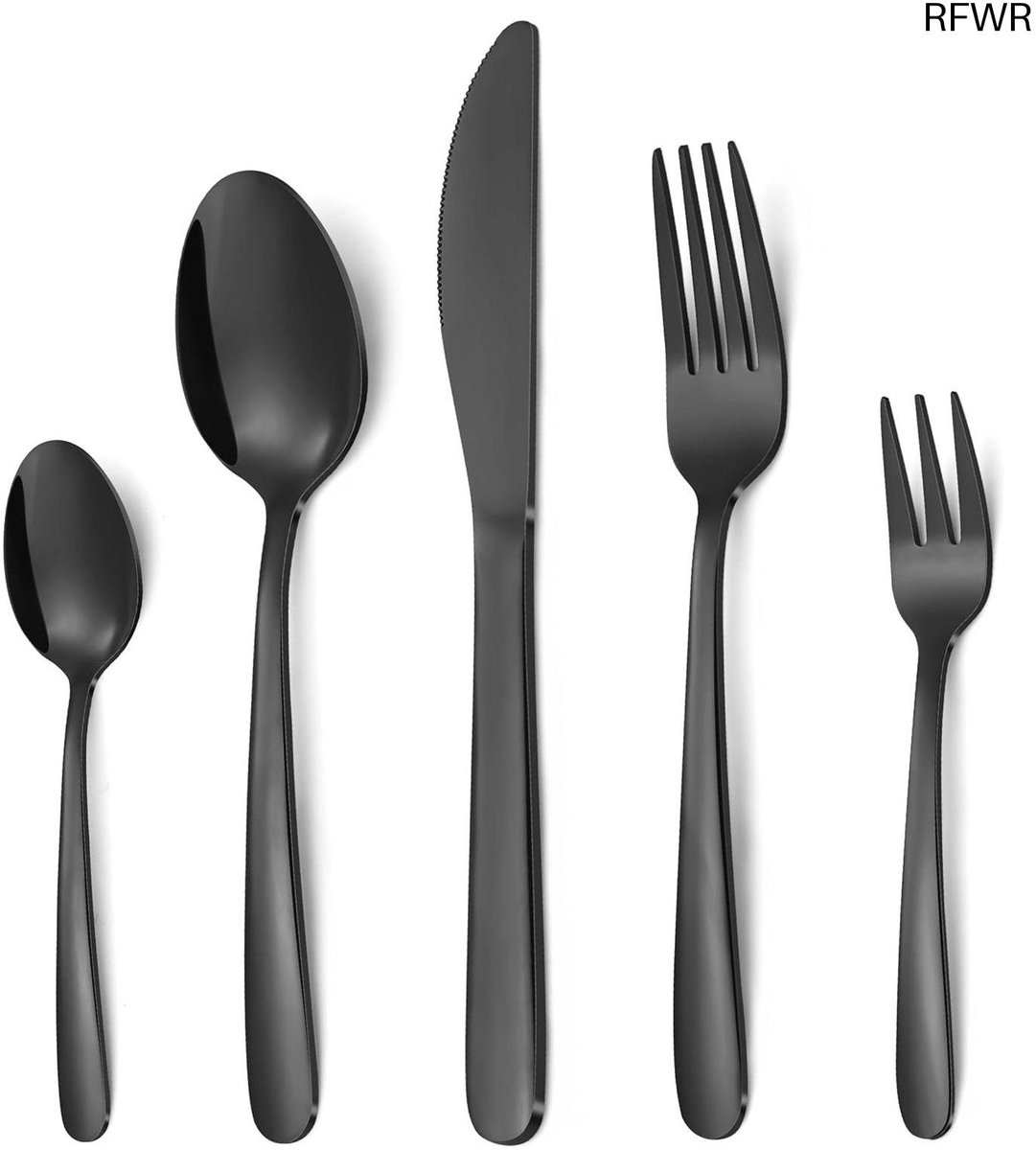 Bestekset 12 Persoons - Vaatwasserbestendig - RVS - Servies