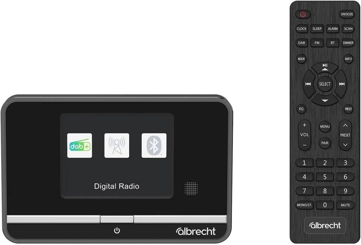 DAB+/FM Radio Tuner met Muziekstreaming en Kleurendisplay