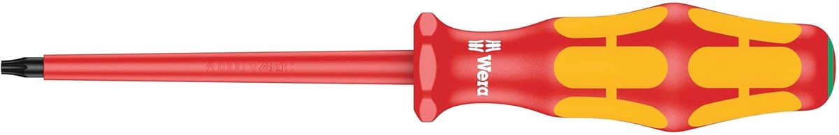 Geïsoleerde VDE Torx Schroevendraaier TX 9 x 80 mm voor Elektrisch Werk