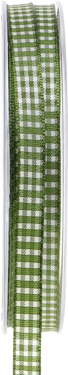 Cadeaulint ruit groen 8mm 20m