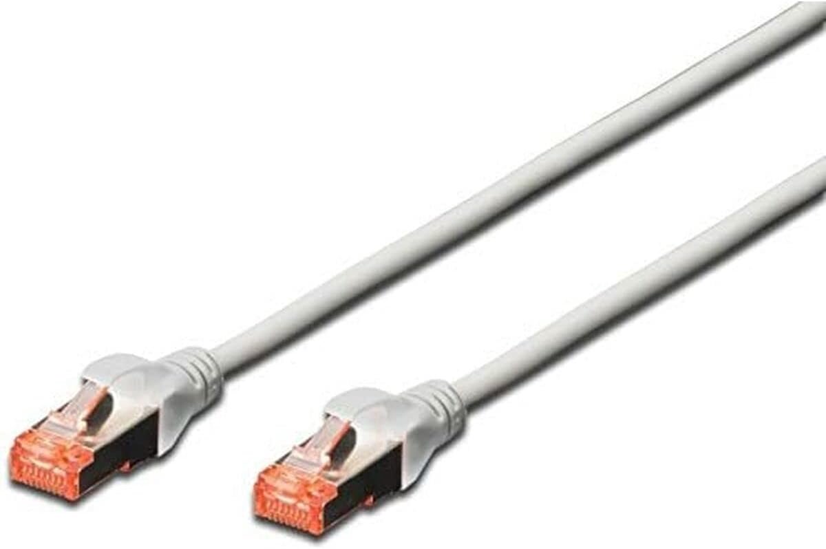 Netwerkkabel CAT 6 S/FTP, 7 meter, Dubbel Afgeschermd, RJ45 Ethernet Kabel Grijs