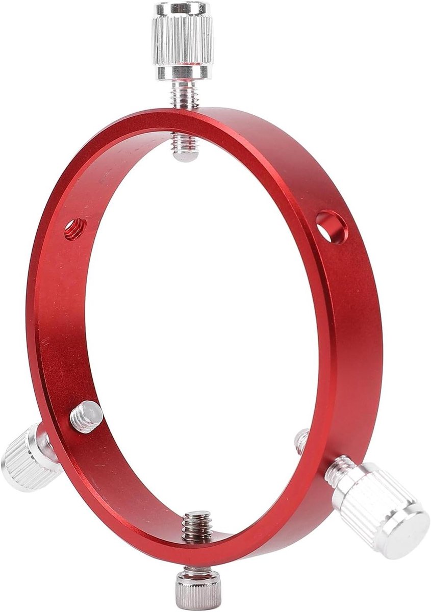 Geleidingsring voor Telescoopgeleiderkijker - Diameter 80-100mm, Aluminium, Verstelbaar.