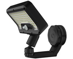 Merkloos Magnetische Buitenlamp Zonne-energie - Bewegingssensor - 360° Draaibaar - Waterdicht - Tuin & Garage