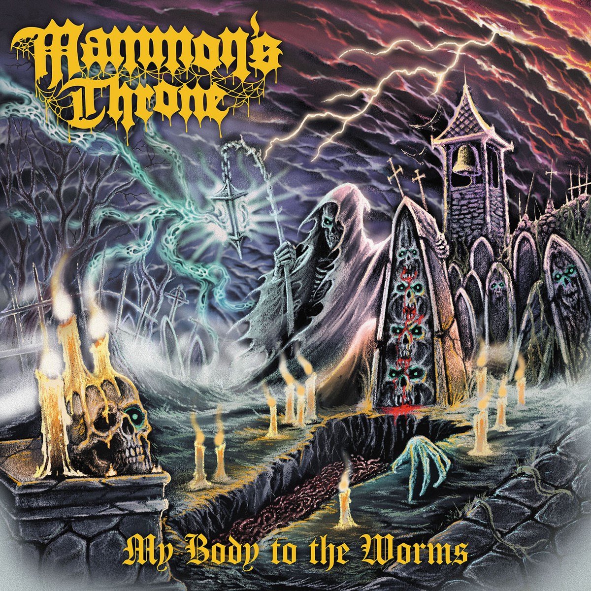 Mammon's Throne - My Body To The Worms (LP)