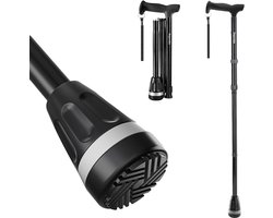 Dependie Wandelstok - Verstelbaar - Opvouwbaar - Schokabsoberend - UltraGrip - 2026 - Ergonomische Antislip Handvat - Incl. Stokhouder
