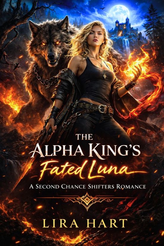 The Alpha King's fated Luna - cover