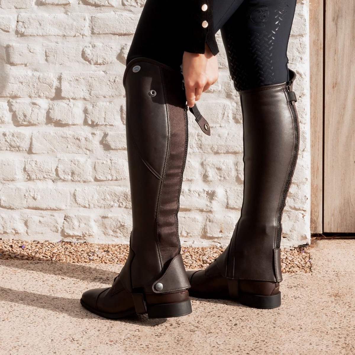 Dyon Pro Standard Halve Chaps XL Tall Bruin