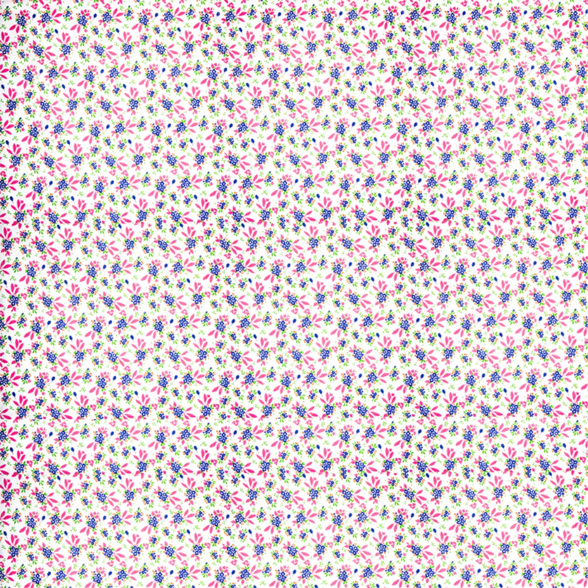 Kitsch Kitchen tafelkleed Mercado de Flores blauw 150 x 250 cm