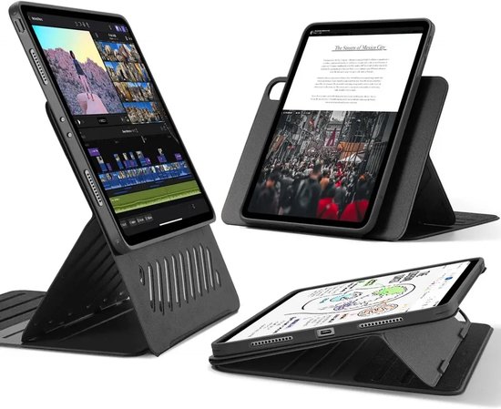 Esr Shift iPad cover case - Apple iPad Air 13 (2024/2025) - Zwart - Bol