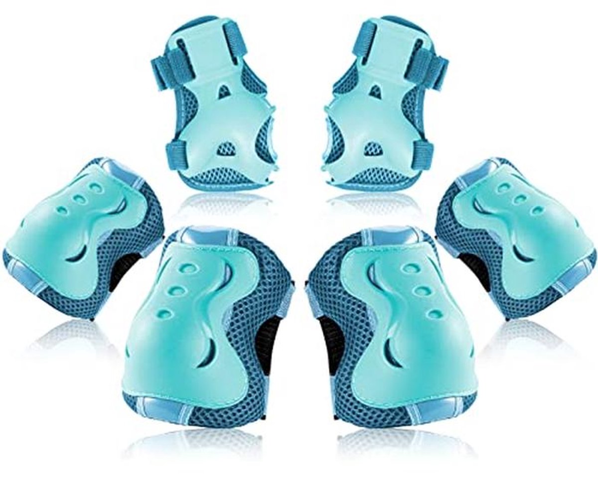 Beschermers voor Kinderen - Set met Knieschijven en Elleboogbeschermers voor Skates, Scooter en Fietsen