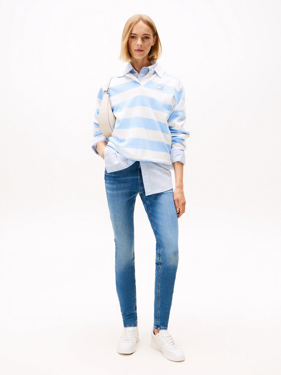 Tommy Jeans NORA MD SKN CH0238 Jeans Blauw