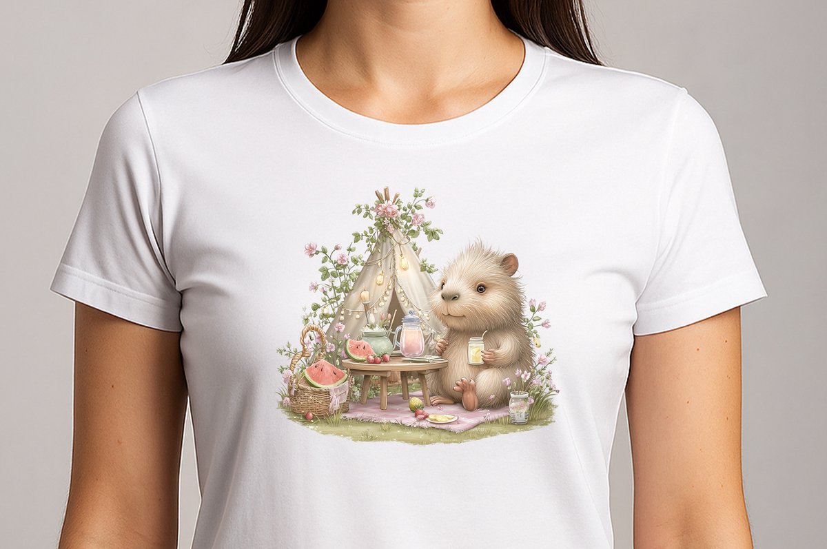 Baby Garden Cavy - T Shirt - Cute - Sarcastic - GoodVibes - Funny - Gift - Cadeau - SarcastischeVibes - schattig - lief - feelgood