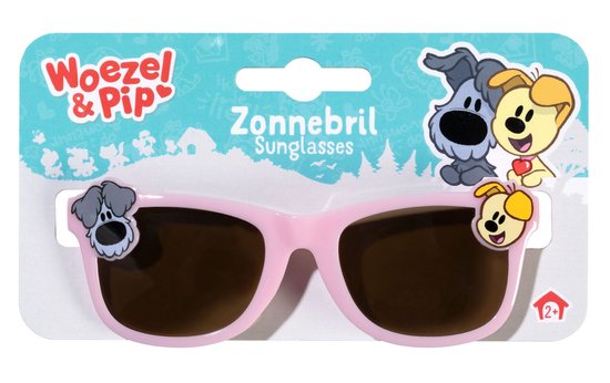 Woezel & Pip kinderzonnebril - roze - sunglasses - zonnebril - 2 tot 5 jaar van Merkloos — afbeelding 3