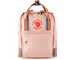 Fjällräven vrijetijdsrugzak rugzak Kånken Kånken Mini 7L Chalk Rose - Rainbow oud roze