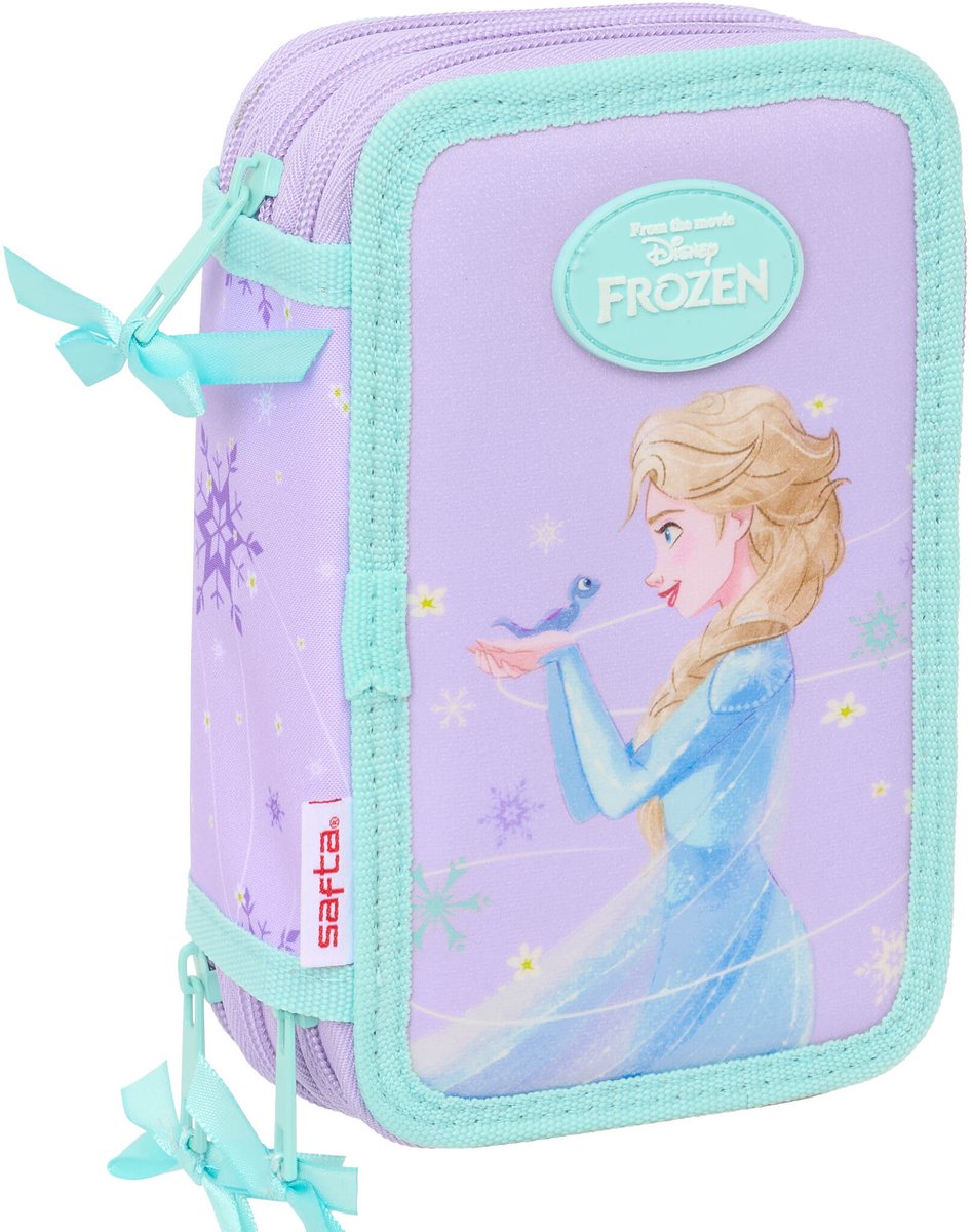 Disney Frozen Gevuld Etui Spirit - 37 stuks - 19,5 x 12,5 x 5,5 cm - Polyester