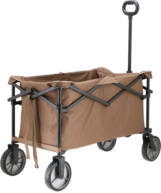 Travellife Idro Bolderkar - Compact en eenvoudig opvouwbaar - 50 kg draagvermogen - Verhoogde zijkanten van Merkloos — afbeelding 2