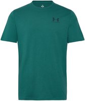 Under Armour UA M SPORTSTYLE LC SS-GRN Heren Sportshirt - Rack Groen - Arden Groen