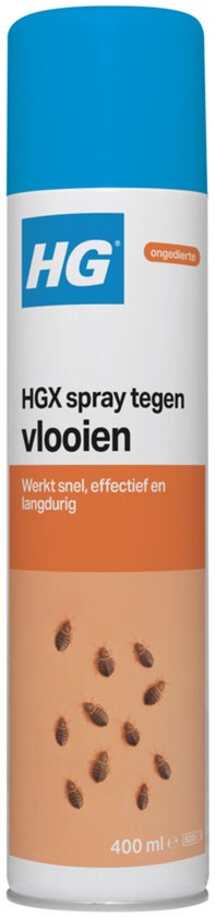 HGX vlooienspray voor huis tegen vlooien