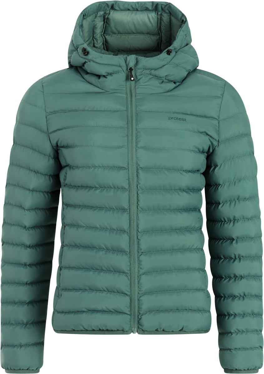 Protest PRTIce – Winterjas Dames – Puffer – Gewatteerd Groen