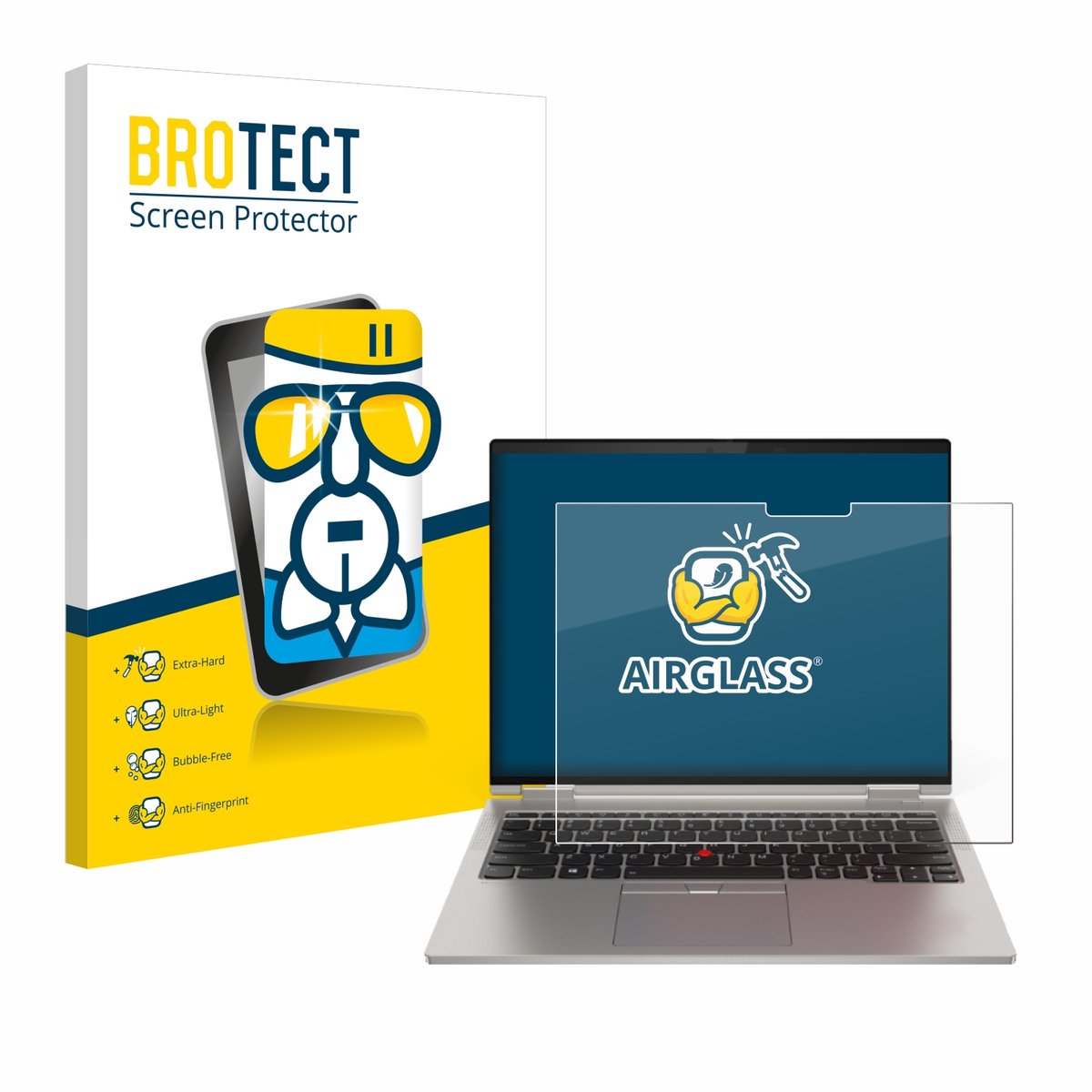 Screenprotector voor Lenovo ThinkPad X1 Titanium Yoga Gen 1 Beschermglas transparant