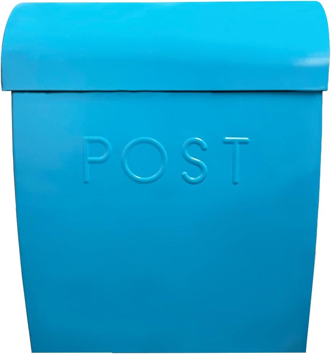 Stijlvolle Decoratieve Postdoos - Euro Chic, Blauw, 15 x 12 x 5,25 inch