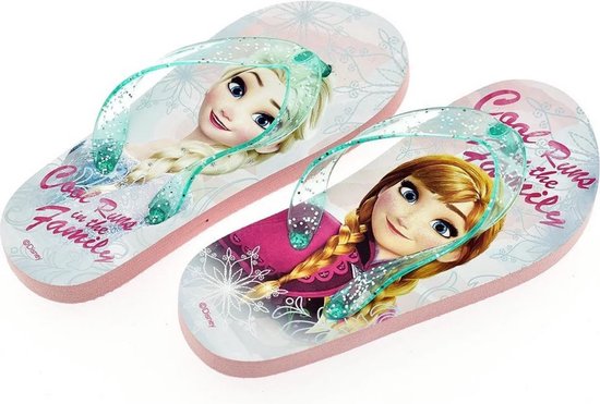 Frozen Elsa Flip Flops Teenslippers Badslippers - 1 Paar - 31/32