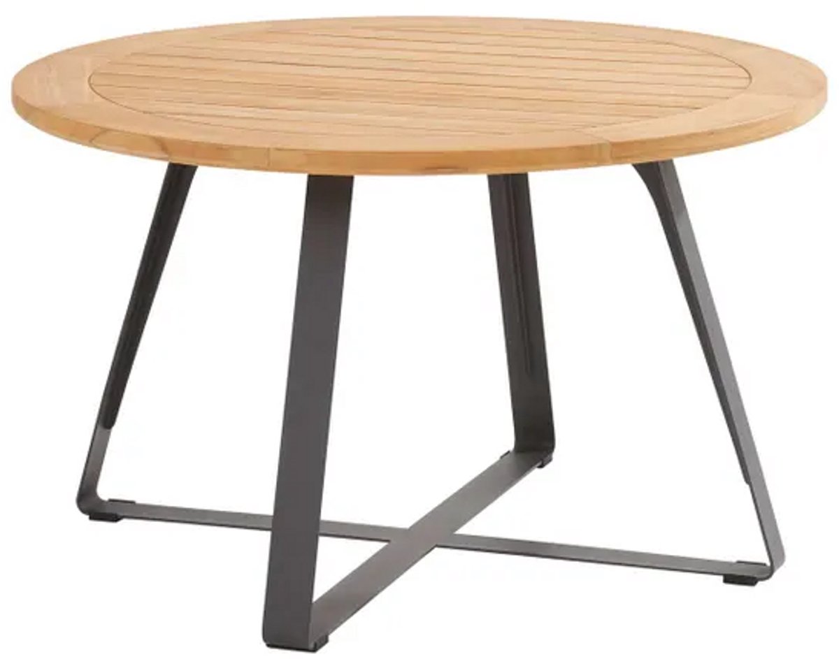 Basso teak tafelblad 130 cm. Ø