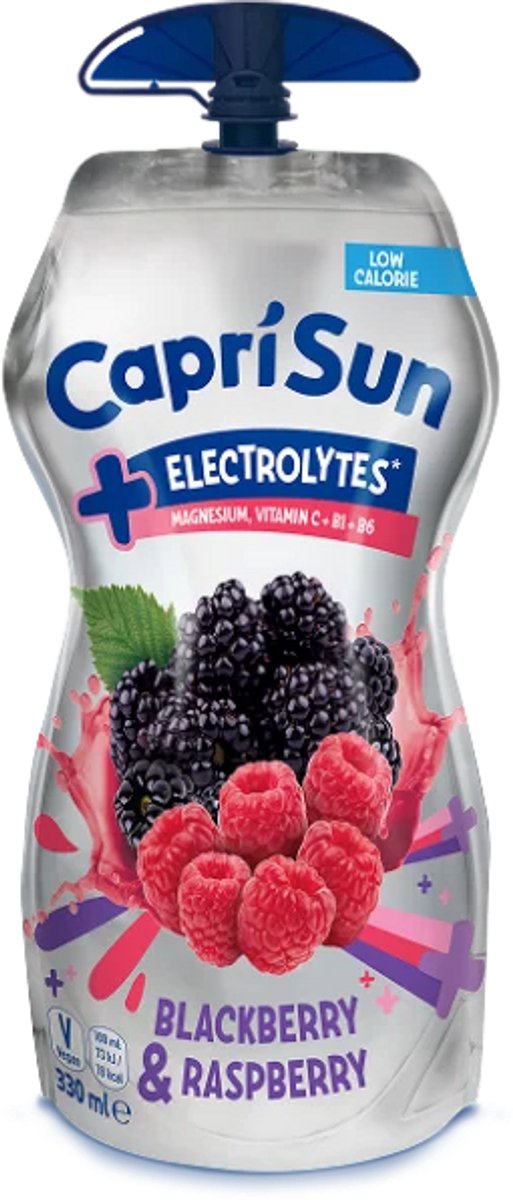 Capri-Sun + Electrolytes Blackberry & Raspberry (15 x 0,33 Liter)