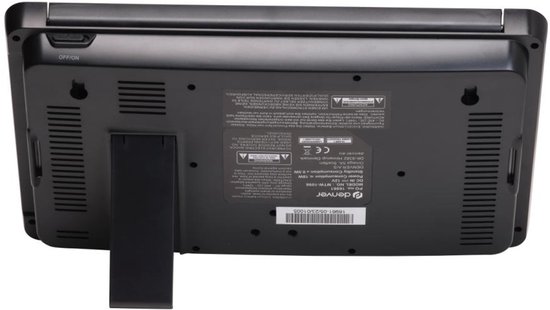 Denver Draagbare DVD Speler Auto - 10 inch - 2 schermen - Incl. Bevestigingsriemen - USB - MTW1098 — afbeelding 3
