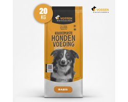 VOSSEN Geperste Brok Basis 20 kg - geperste hondenvoeding - hondenvoer - regular