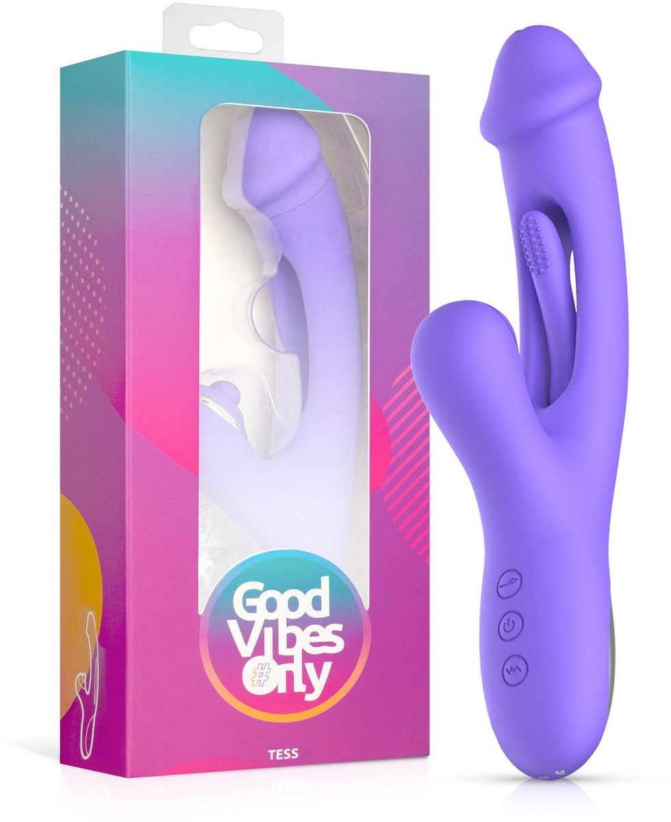 Good Vibes Only - Tess Rabbit Vibrator met G-Spot stimulator