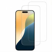 imoshion Screenprotector Gehard Glas Duopack geschikt voor Apple iPhone 16 Pro