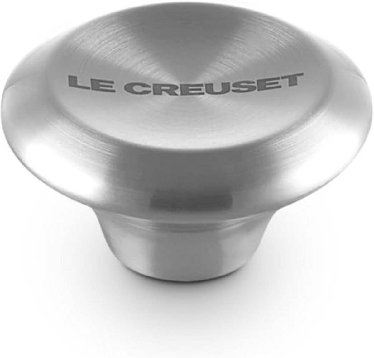 Vervangende Metalen Knop Inox voor Braadpan Deksel 57 mm