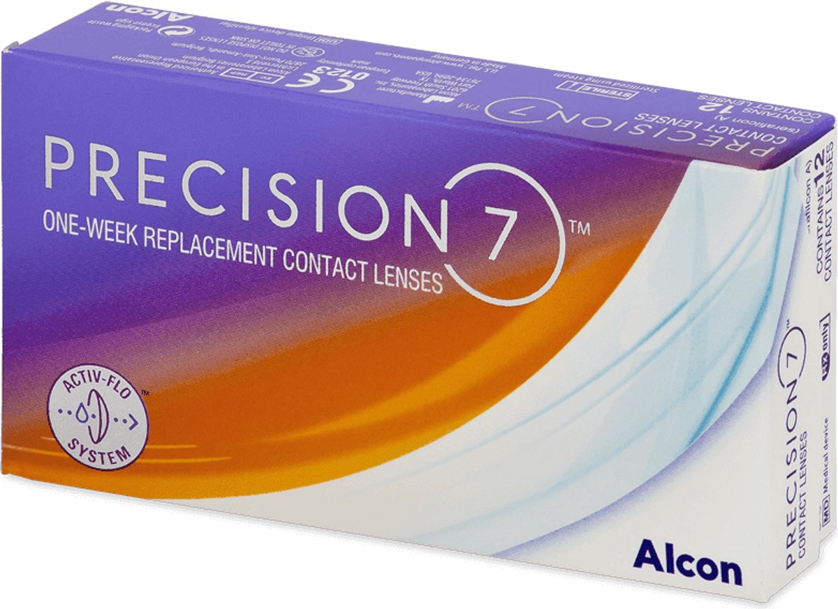 Precision7 (12 lenzen) Sterkte: -3.25, BC: 8.40, DIA: 14.20