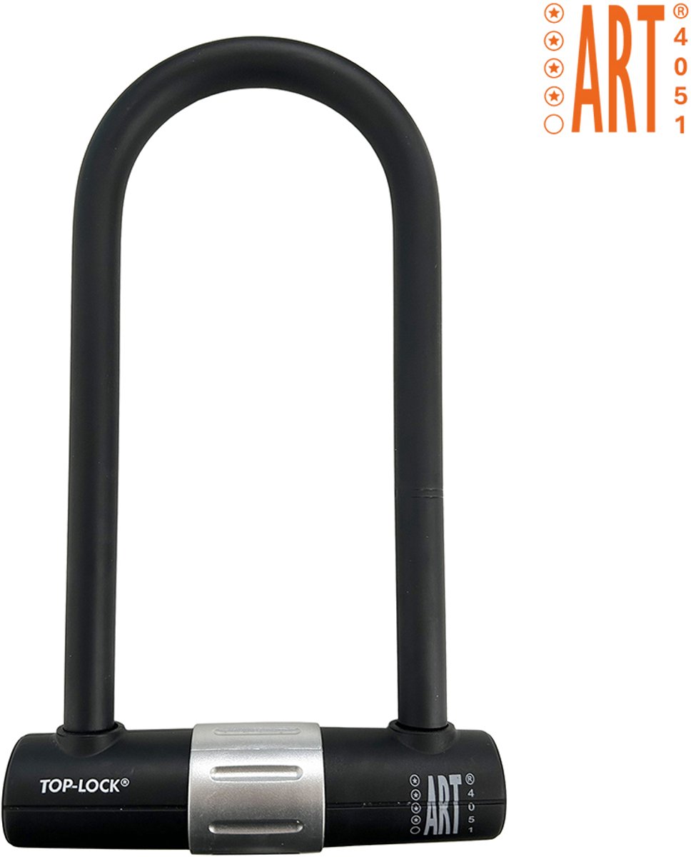 Beugelslot - 180 x 320 mm - ART 4 keurmerk - fiets slot - scooter slot - motor slot