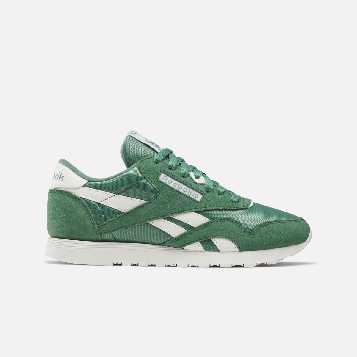 Reebok CLASSIC NYLON FIELDGREEN FIELDGREEN CHALK Dames Sneakers chalk