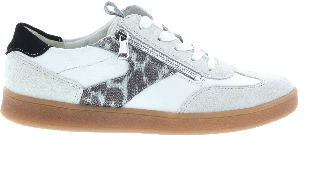 Waldläufer Daisy Sneakers - Leer - Dames - Wit - Maat 40