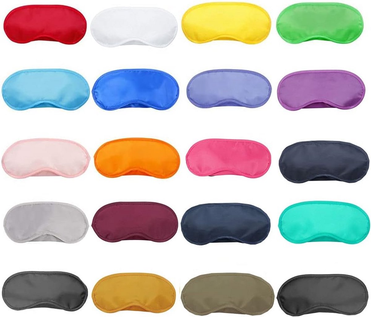 Oogmasker 20 stuks - Comfortabele slaapmaskers voor reizen en feestspellen