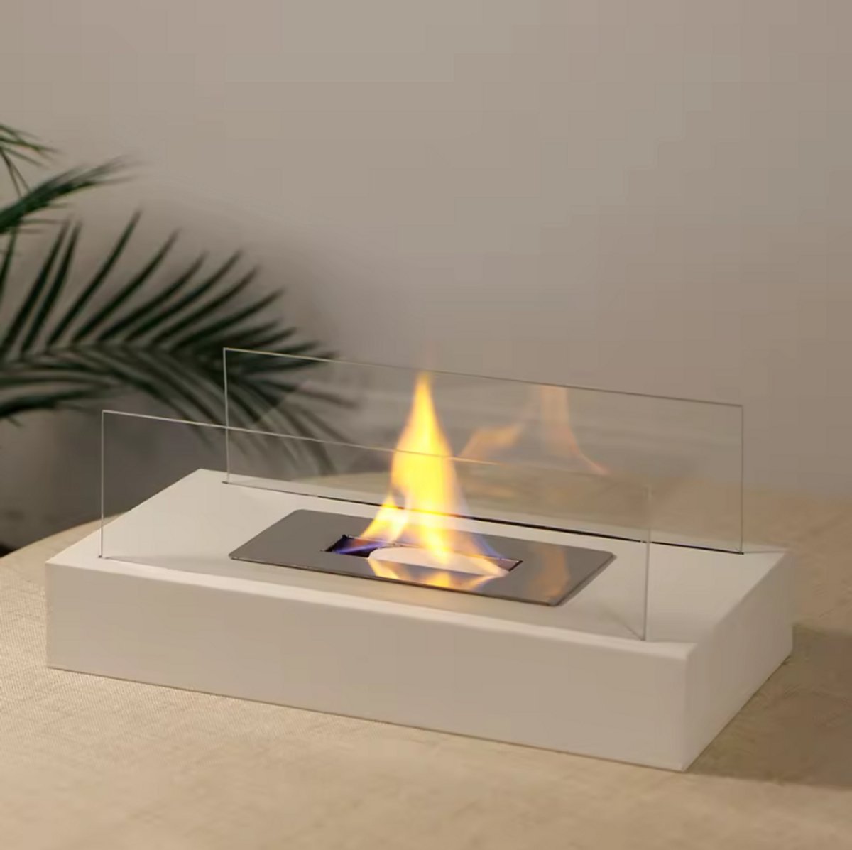 Vuurkorf – Tafelhaard & Terrashaard – Binnen & Buiten – Veilig & Stijlvol Design - Bio Ethanol
