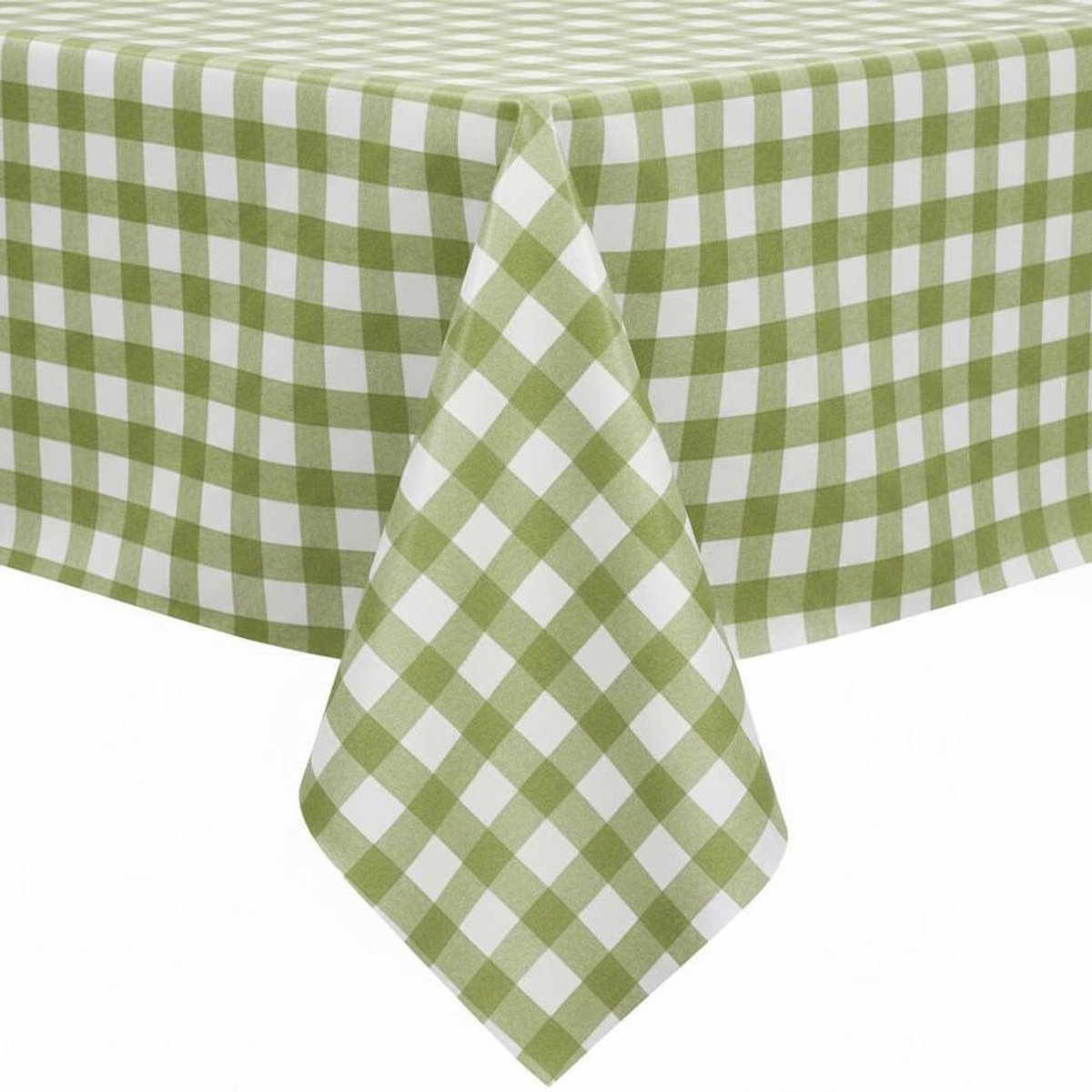 Protecttable - Tafelzeil Picknick Groen 140x350cm - Tafelkleed Afwasbaar - Kunststof