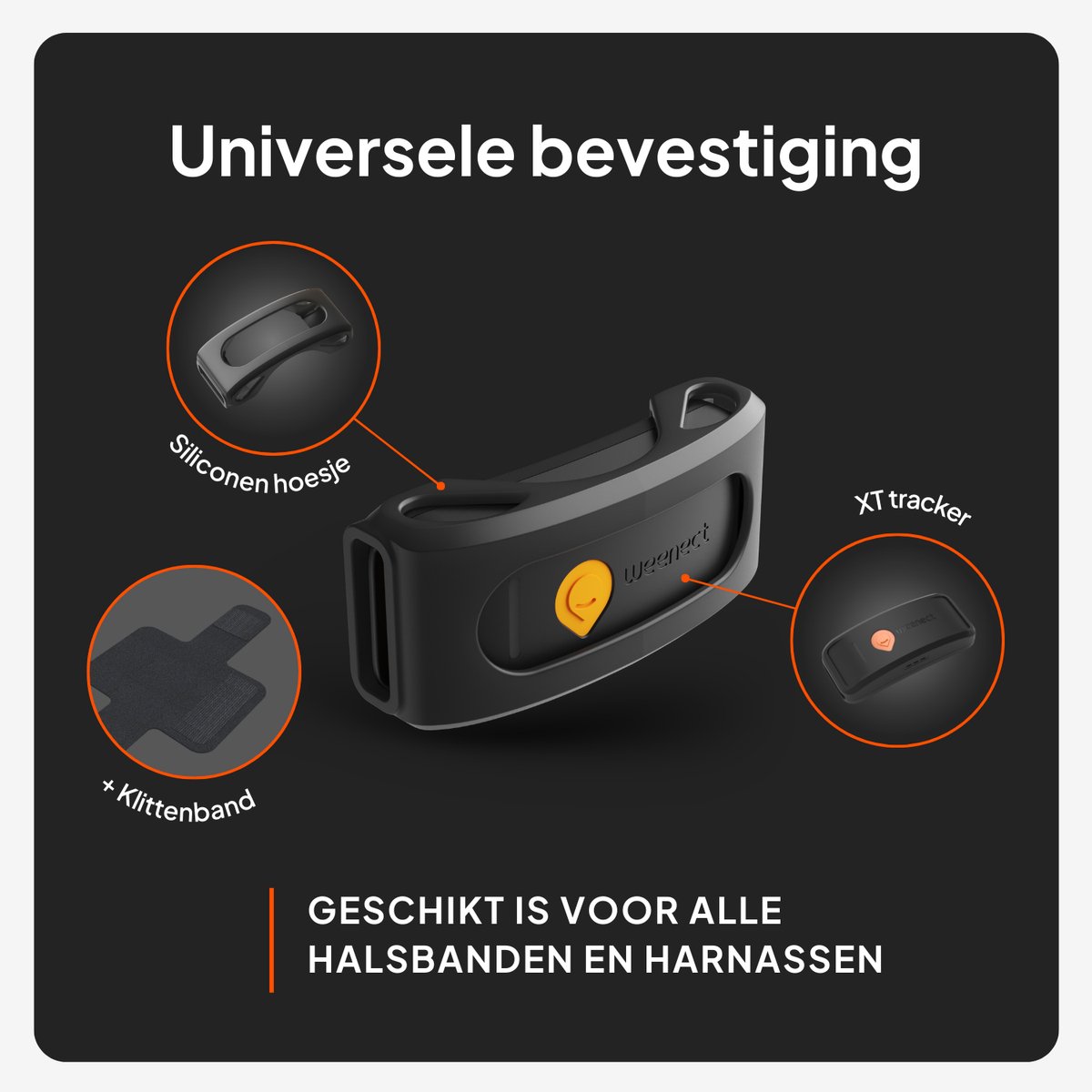 Weenect Dog XT - NIEUWE GPS-tracker voor honden zonder halsband | Waterdicht | XL-antenne | Onbeperkt bereik | Levenslange garantie | Abonnement vereist thumbnail 4
