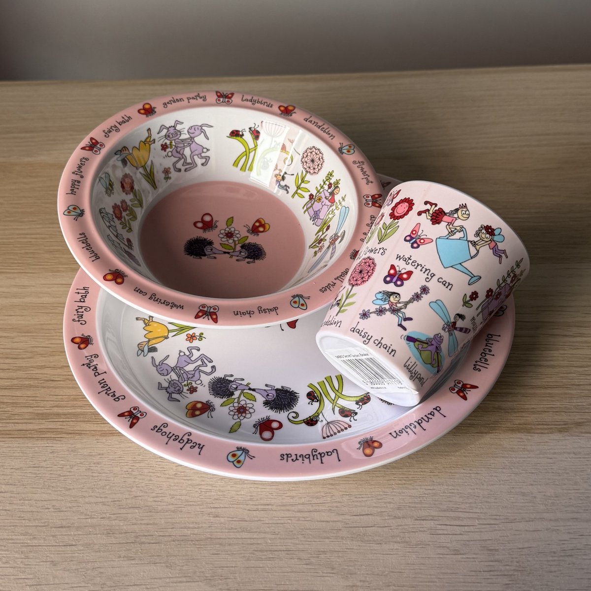 480 ml plastic kinderfles met eenhoornmotief • Kinder World