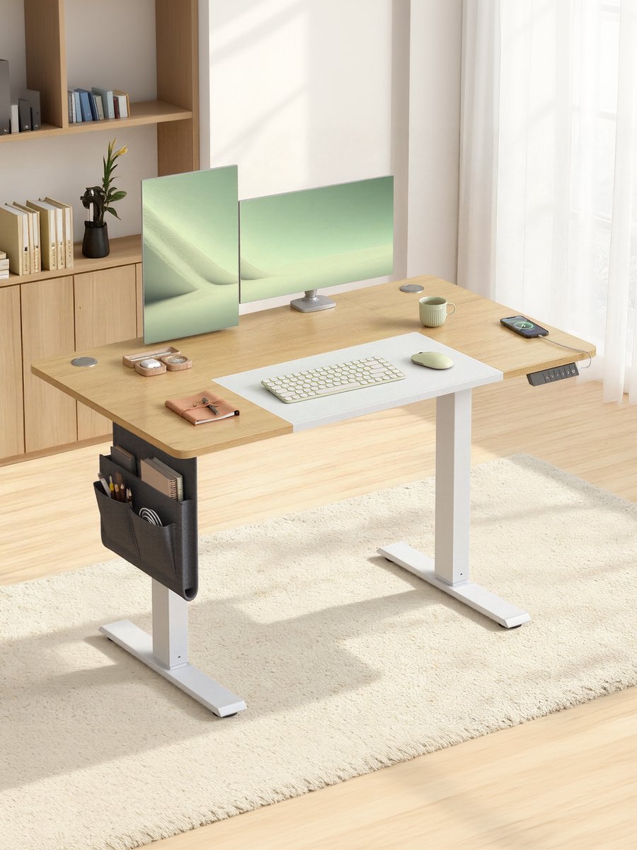 SONGMICS SONGMICS - Zit Sta Bureau - Elektrisch - 120 x 60 - afbeelding 4