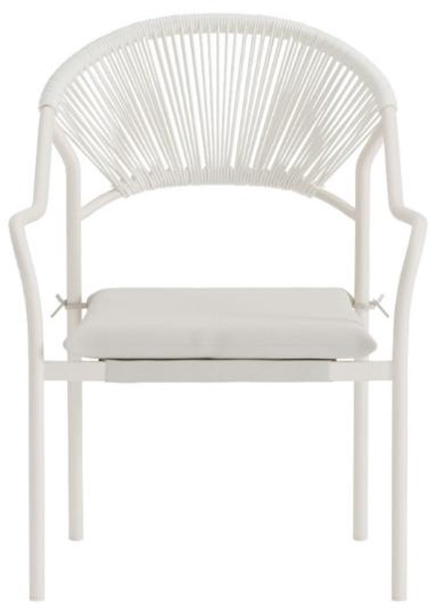 Paros tuinstoel beige.