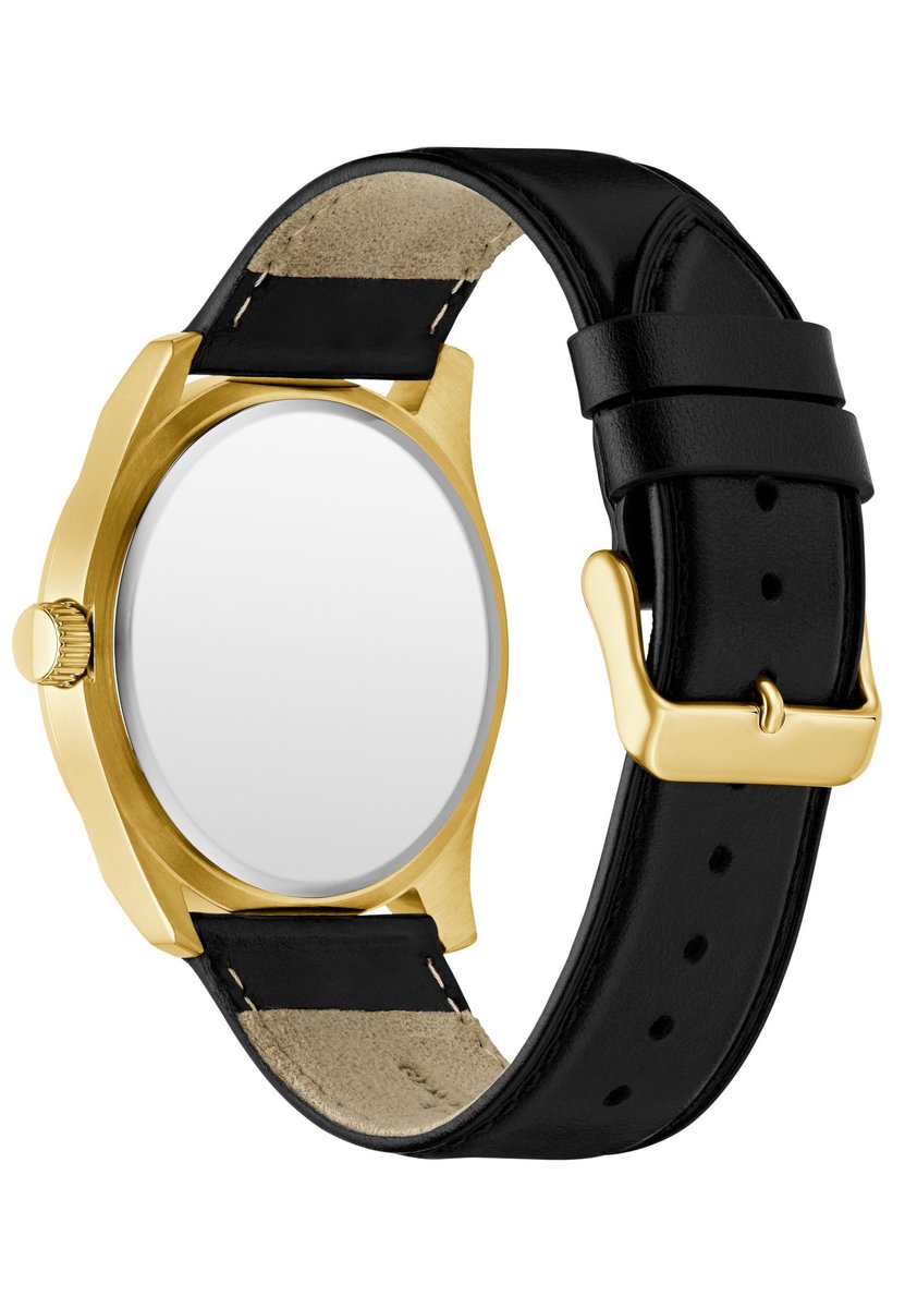 Guess Huck Quartz Analoog Horloge Zwart En Groen Behuizing: 100% Roestvrij Staal| Armband: Echt Leer 44 mm U1486G1M, U1486G2M, U1486G3M