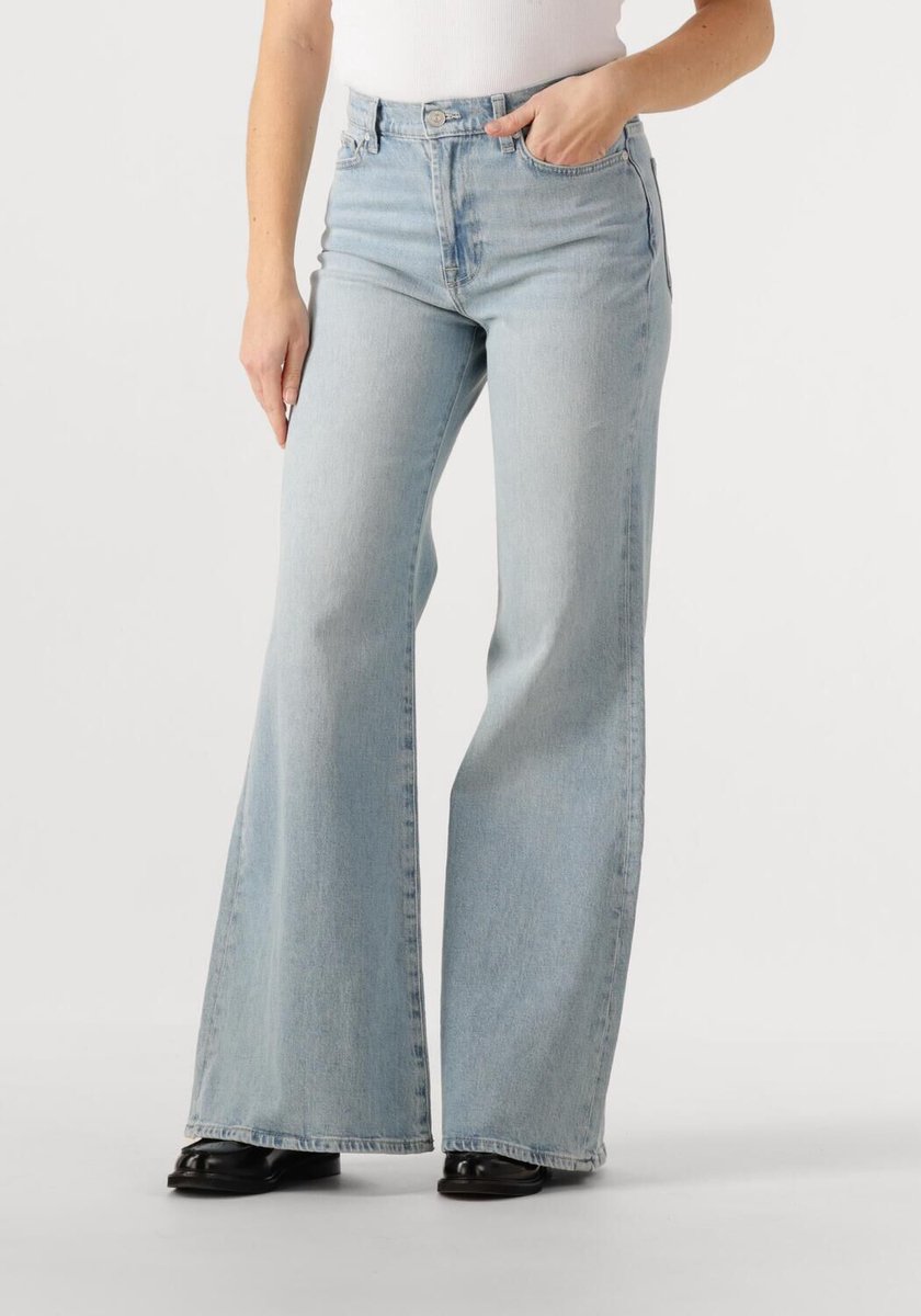 7 For All Mankind Retro Flareseabreeze Jeans Dames - Broek - Lichtblauw - Maat 32