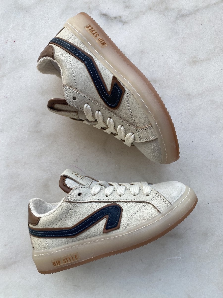 Hip jongenssneaker beige maat 34