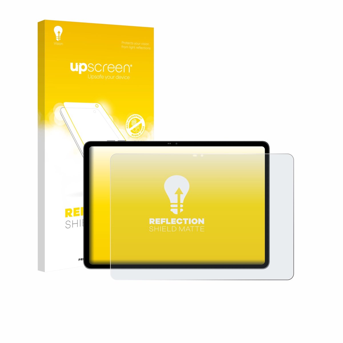 upscreen - Screenprotector voor Blackview MEGA 12 - Folie Beschermfolie anti glare matte
