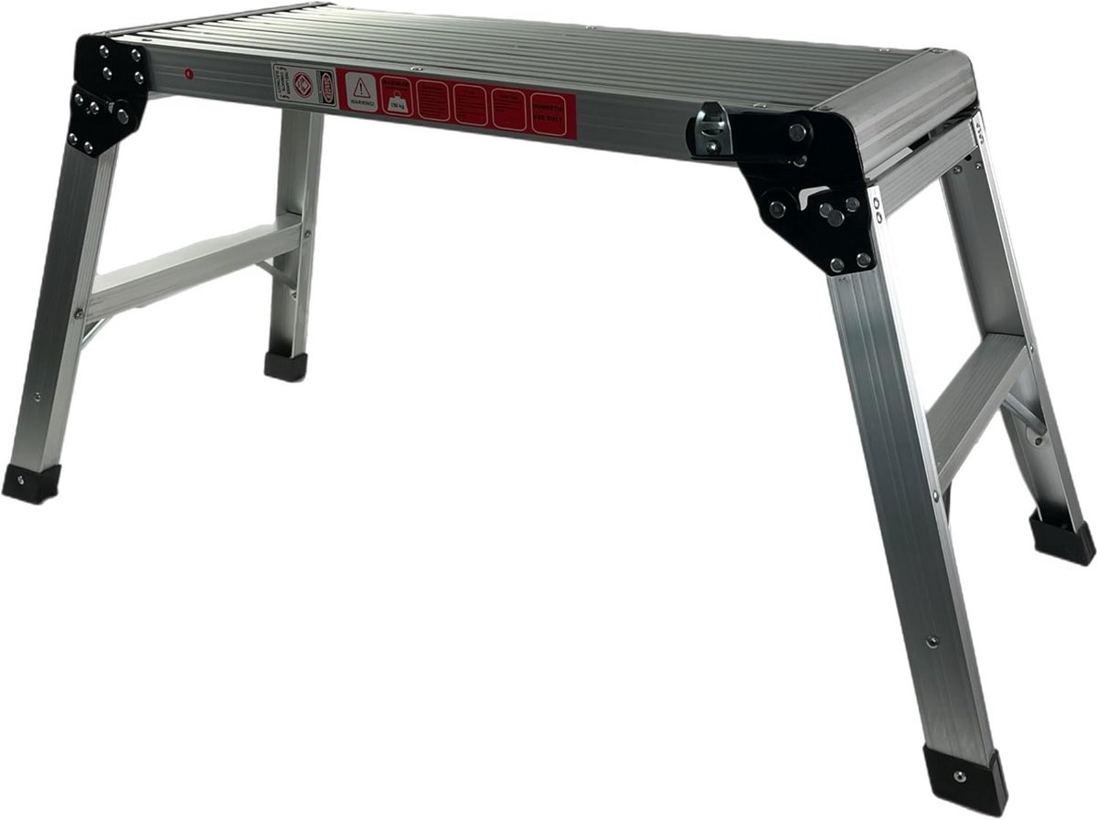 Werkplatform Vouwladder - Multifunctionele Aluminium Trapladder voor Veilig en Ruimtebesparend Gebruik